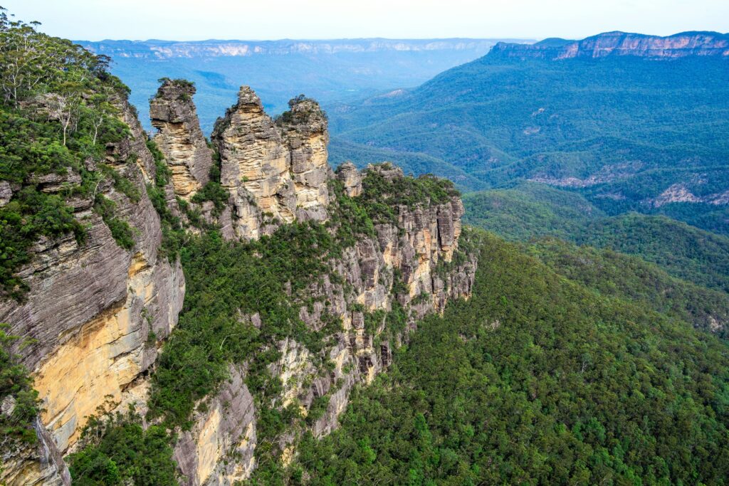The Three Sisters, Blue Mountains, Australia.